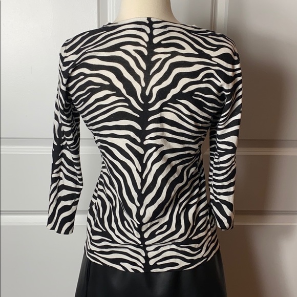 The limited zebra print sweater cotton - Picture 6 of 12